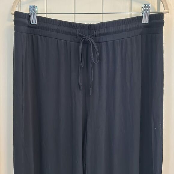 NWT Andie The Wide Leg Pants Black Size Large - Picture 4 of 10